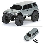 Pro-Line 1/24 2023 Toyota 4Runner TRD Pro Assembled: SCX24  Gray Hard Body