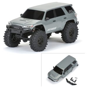 Pro-Line 1/24 2023 Toyota 4Runner TRD Pro Assembled: SCX24  Gray Hard Body