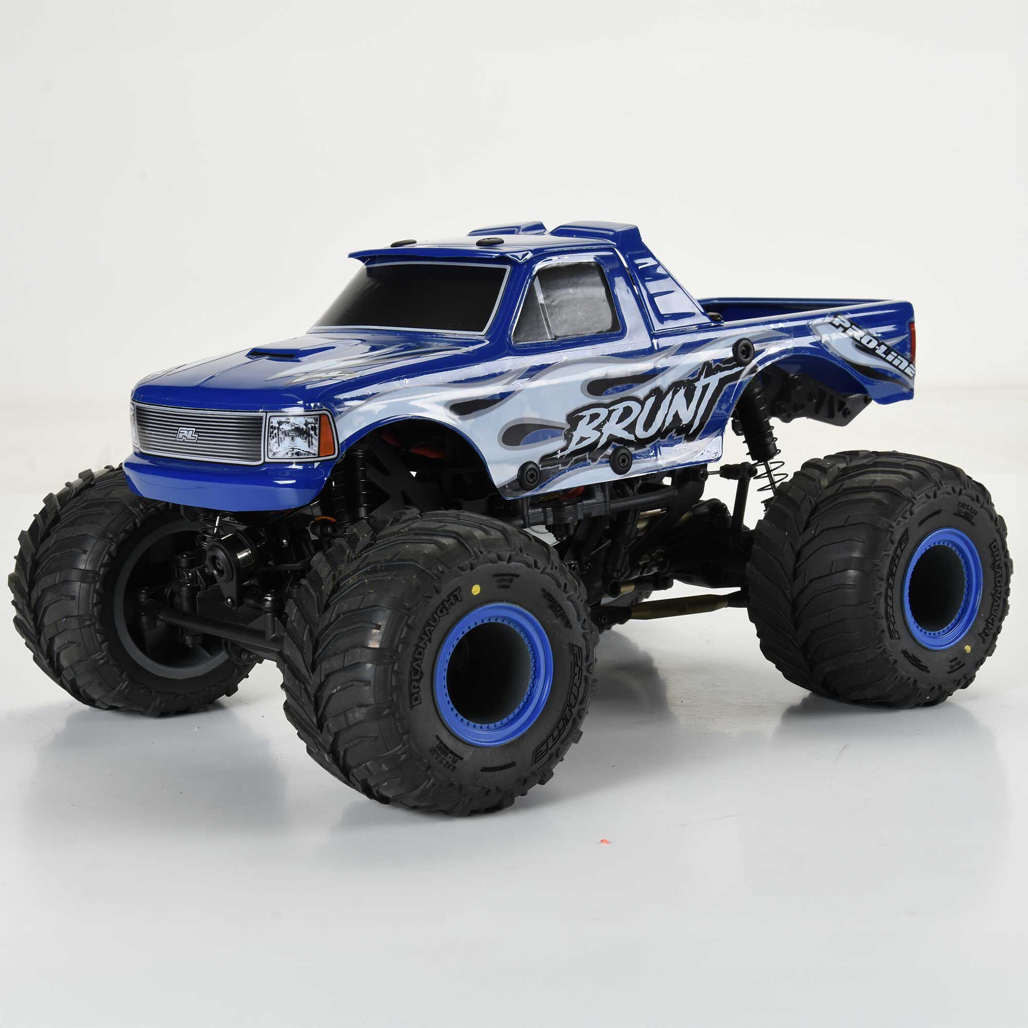 Pro-Line 1/18 Pre-Cut Brunt Tough-Color Blue Body for Losi Mini LMT PRO365813
