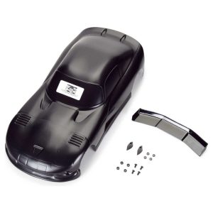 Losi 1/12 Pre-Cut 2002 Dodge Viper GTS Black Body Pre-Painted