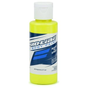 Pro-Line RC Body Airbrush Paint (Fluorescent Yellow) (2oz) PRO632802