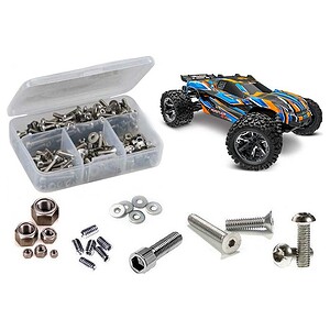 RC Screwz Stainless Steel Screw Kit, 1/10 Traxxas Rustler 4x4 VXL RCZTRA135