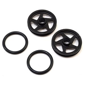 RJ Speed O-Ring Wheels Dragster 1.5 Black (2) RJS2501