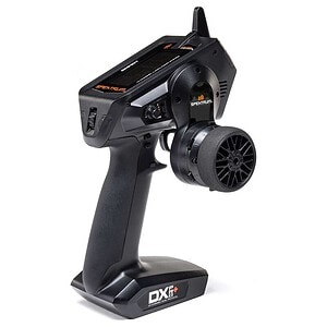 Radio controller for RC cars, Spektrum DX3 Pro Plus, optimal for remote control racing.