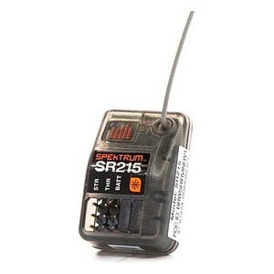High-performance RC car receiver for racing and stunt vehicles.