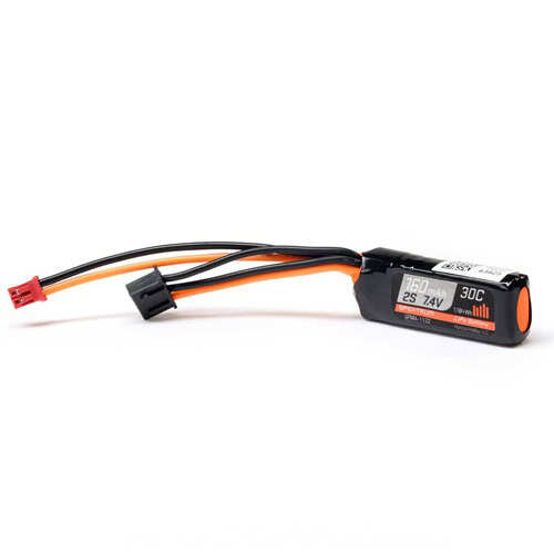 Spektrum 7.4V 160mAh 2S 30C LiPo Battery PH2.0 SPMX-1122