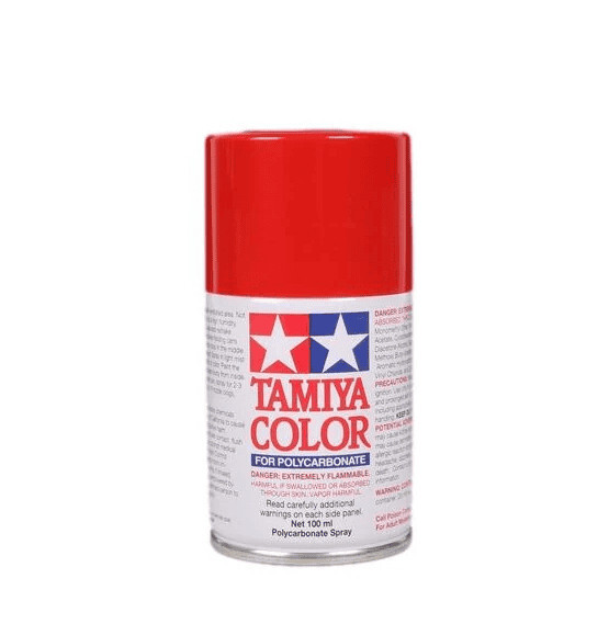 Tamiya Polycarbonate Lexan Paint PS-60 Bright Mica Red Aerosol Paint TAM86060 - tam86060trim Tamiya Polycarbonate Lexan Paint PS-60 Bright Mica Red Aerosol Paint TAM86060