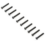 TLR Button Head Screws M4 x 25mm (10) TLR255010