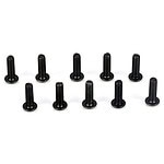 TLR Button Head Screws, M3 x 10mm (10) TLR5903