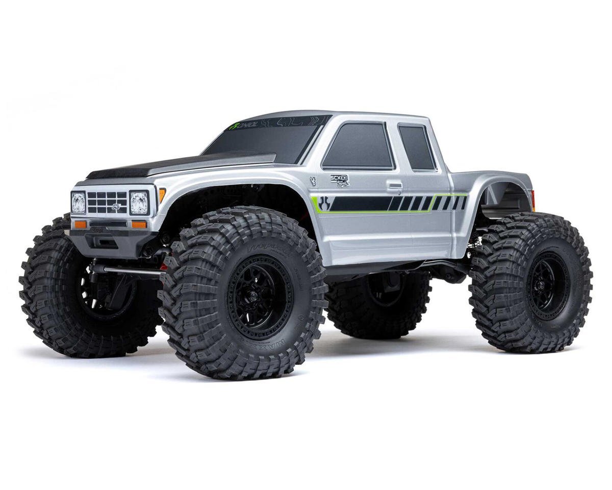 1/10 Axial SCX10 III Coyote 4X4 RTR Brushed Rock Crawler Silver