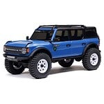 1/30 Axial SCX30 Ford Bronco 4WD RTR Scale Mini Crawler Blue w/2.4GHz Radio, Battery & Charger