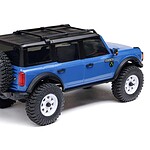 Axial SCX30 Ford Bronco 1/30 4WD RTR Scale Mini Crawler Blue Side 2