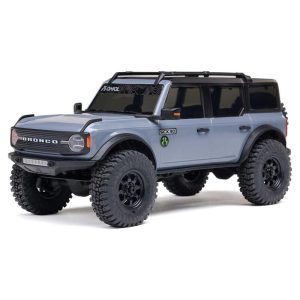 1/30 Axial SCX30 Ford Bronco 4WD RTR Scale Mini Crawler Silver w/2.4GHz Radio, Battery & Charger