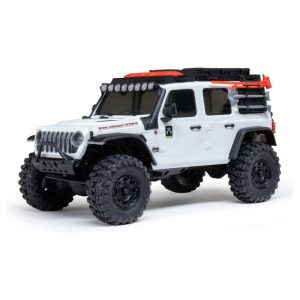 1/30 Axial SCX30 Jeep Wrangler JLU 4WD RTR Scale Mini Crawler White w/2.4GHz Radio, Battery & Charger