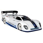 Detailed RC race car with Ford and Wallister Racing decals, perfect for remote control car enthusiasts.