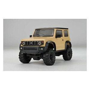 Detailed off-road RC car with rugged tires and realistic design for hobbyists and enthusiasts.