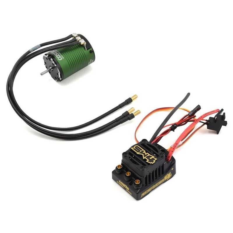 Castle Creations Sidewinder 4 Waterproof Sensorless ESC w/1406-4600kv Sensored Motor CSE010-0164-01