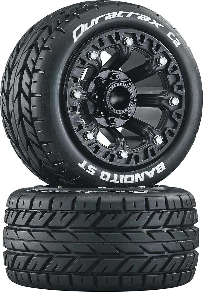 Duratrax Bandito ST 2.2 Black (2) DTXC5105 - dtxc51051 Duratrax Bandito ST 2.2 Black (2) DTXC5105