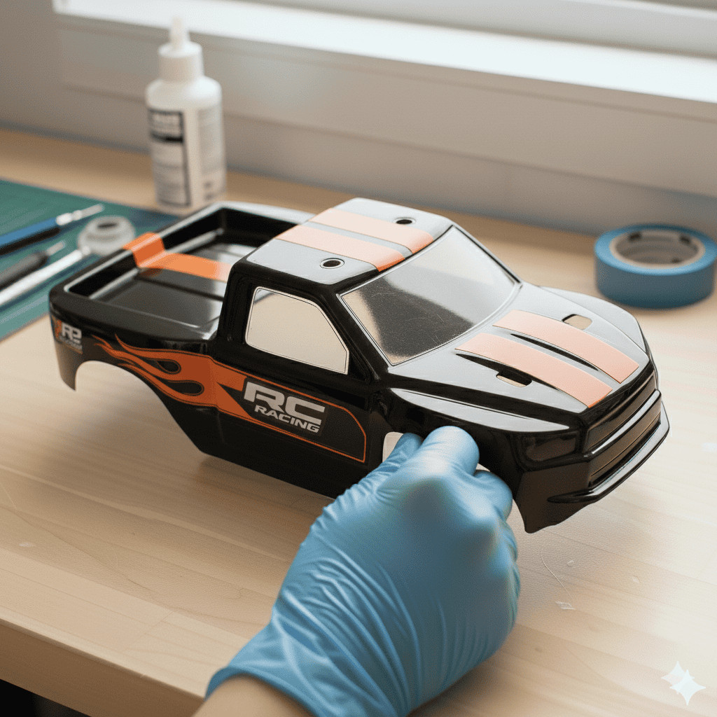 A Basic Guide to Painting a Lexan RC Car Body 9 A Basic Guide to Painting a Lexan RC Car Body