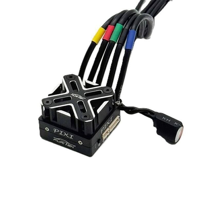 Furitek PIXI 1/10 Competition Drift Sensored Brushless ESC Black w/WiFi Module & Cooling Fan