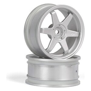 HPI Racing TE37 Wheel 26mm Matte Chrome (3mm Offset) HPI160752