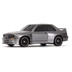 1/64 HPI Nano-TTR 1989 BMW M3 E30 Ravaglia RTR 2WD Micro Touring Car Dark Silver