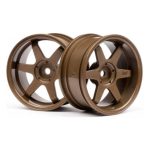 HPI Racing TE37 Wheel 26mm Bronze, 6mm Offset Fits 26mm Tire HPI3848