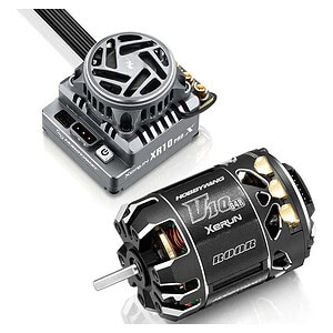 Hobbywing XR10 Pro G3X ESC + V10 G4R 17.5T Spec Motor Combo HWI38020455