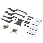 Injora Carbon Fiber Universal LCG Chassis Frame Kit for Traxxas TRX-4M
