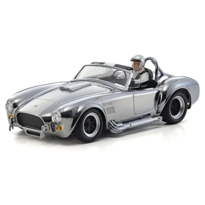 1/28 Kyosho First Mini-Z RWD ReadySet w/Shelby Cobra 427 Body Chrome