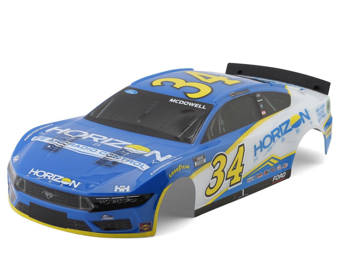 Lsoi McDowell #34 Horizon Hobby 2024 Nascar Body Pre-Painted