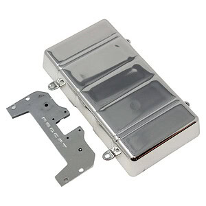Redcat Steering Tray and Trunk Pan (Chrome) (1 set) RER14527