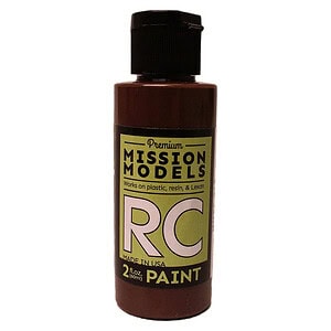 Mission Models RC Dark Brown Acrylic Lexan Body Airbrush Paint MMRC-014