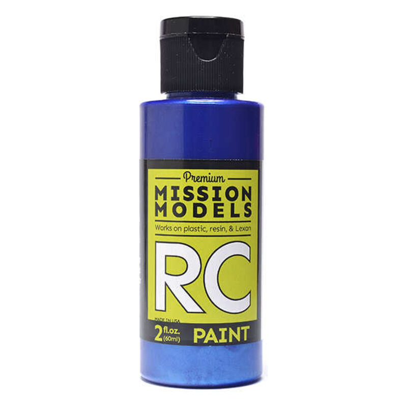 Mission Models RC Pearl Blue Acrylic Lexan Body Airbrush Paint 2oz MMRC-022