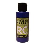 Mission Models Water-based RC Airbrush Paint 2 oz Bottle Irdescent Blue MIOMMRC-030