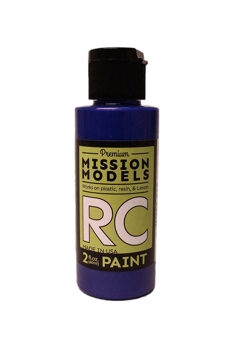 Mission Models RC Iridescent Blue Acrylic Lexan Body Airbrush Paint MMRC-030