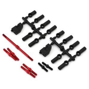 MST RMX 4 Aluminum Turnbuckle Set Red