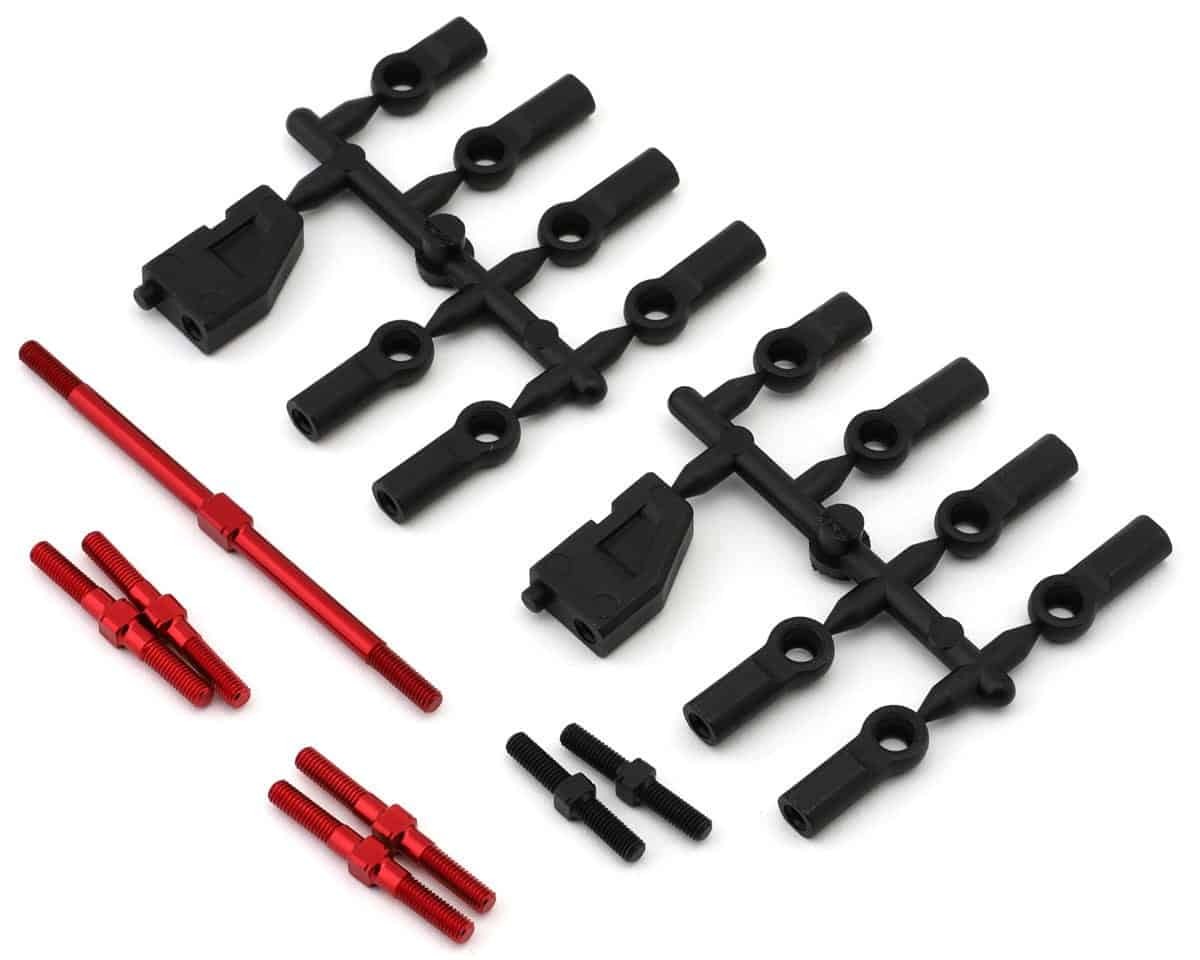 MST RMX 4 Aluminum Turnbuckle Set Red
