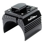 Powerhobby Aluminum Motor Heatsink Cooling Fan 1/10 540 / 550 Size Motor Black PH10-FAN-BLACK