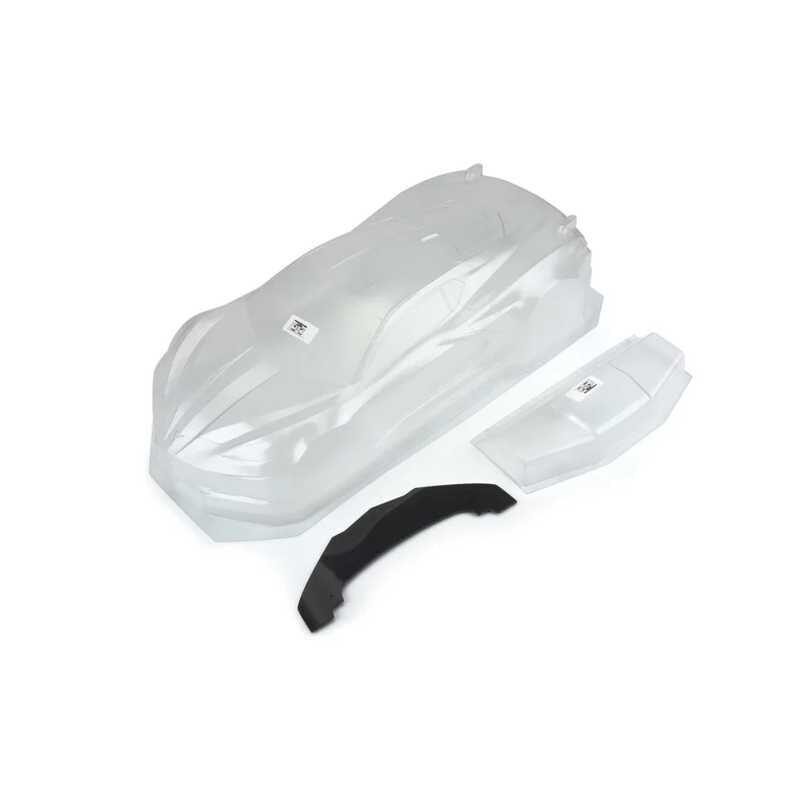 Protoform Arrma Felony and Infraction Corvette C8 - PRM1577-00 - Body (Clear)