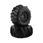 Pro-Line Dumont 3.8 Paddle Pre-Mounted on Raid Black 17mm Wheels – Front/Rear Pro-Line Dumont 3.8 Paddle Pre-Mounted on Raid Black 17mm Wheels – Front/Rear