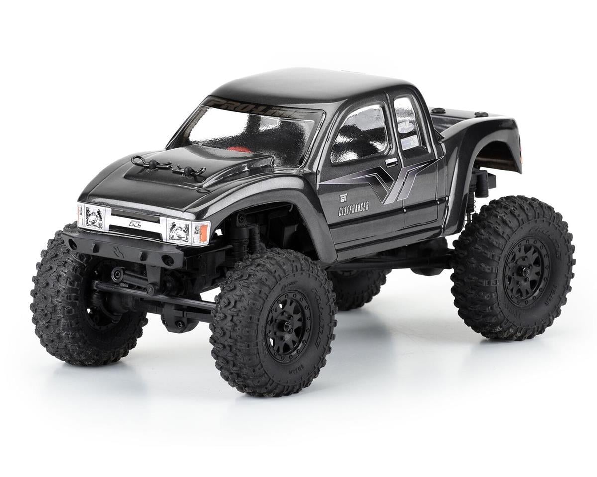 Remote control beast with rugged tires and detailed body, perfect for RC car enthusiasts.