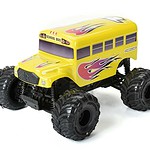 Pro-Line Arrma® Gorgon School Bus Pre-Trimmed Body (Clear)