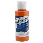 A vibrant orange RC car paint bottle perfect for hobbyists and RC racers for fast and easy spray applications.