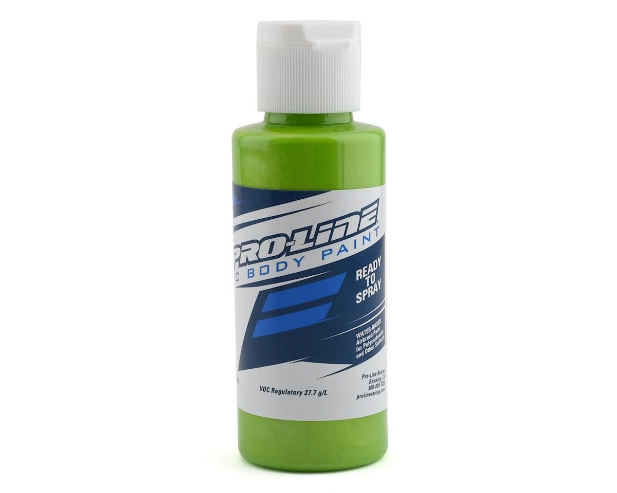 Pro-Line RC Body Pearl Lime Green Airbrush Paint (2oz) PRO6327-02