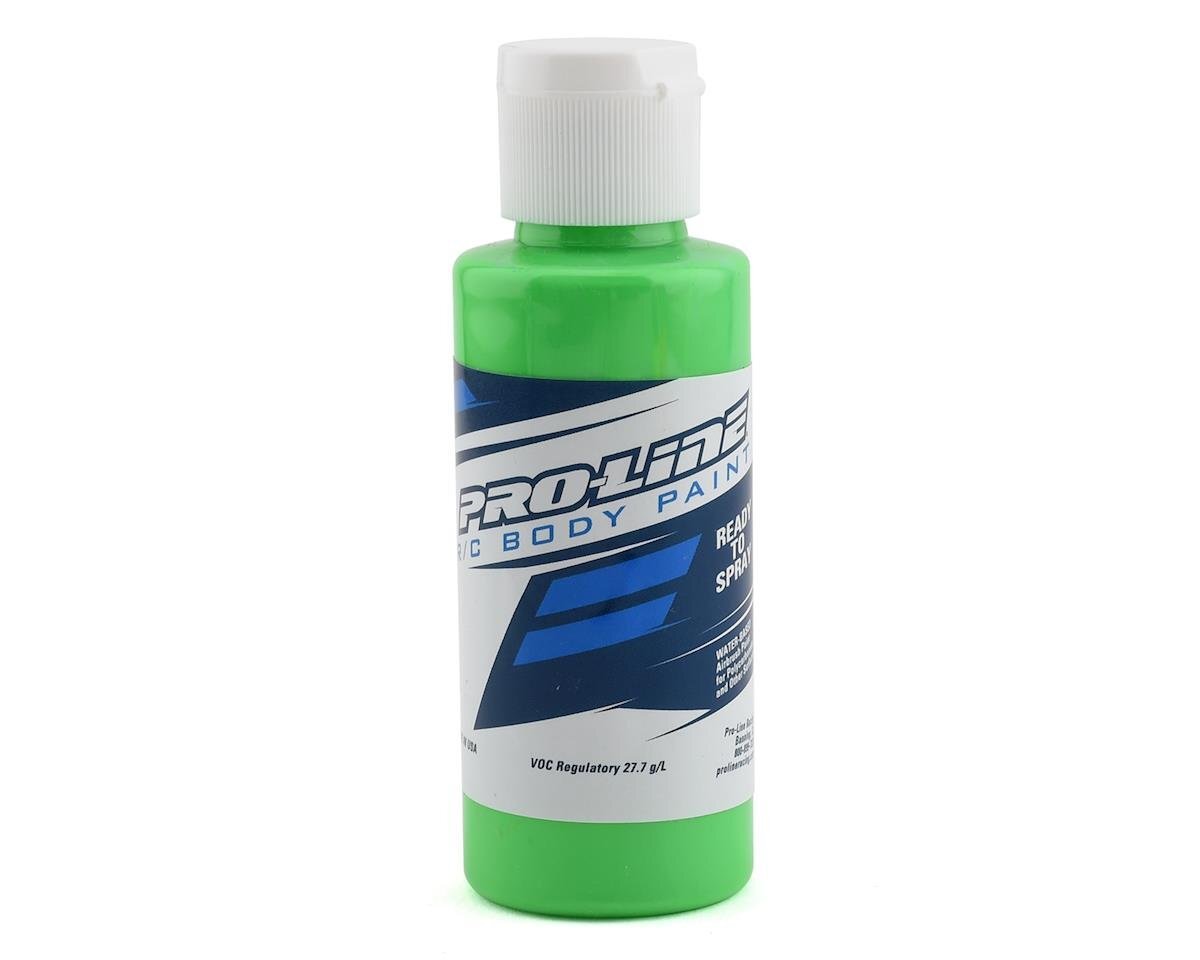 Pro-Line RC Body Airbrush Paint Fluorescent Green (2oz) PRO6328-03