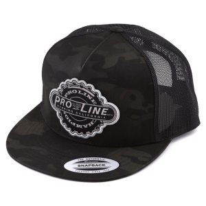 Pro-Line Manufactured Trucker Snapback Hat (Dark Camo)