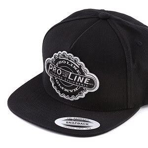 Pro-Line Manufactured Black Snapback Hat (One Size Fits Most)