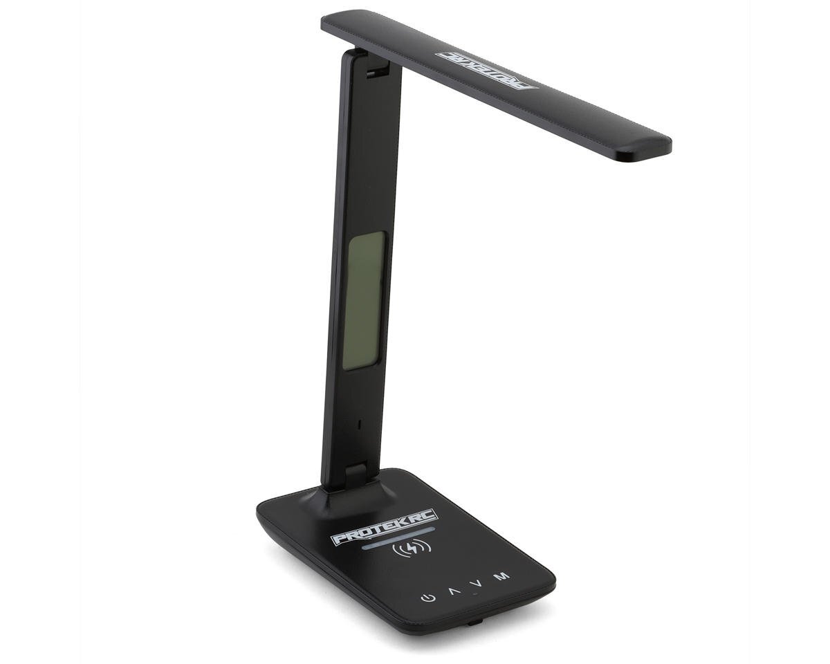 ProTek RC Multifunction LED Pit Light (w/Wireless Charge, Clock, Date & Temp) PTK-8298 - ptk-82981 ProTek RC Multifunction LED Pit Light (w/Wireless Charge, Clock, Date & Temp) PTK-8298