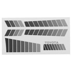RC4WD Toyota 84-85 1/10 Body Decal Sheet (Grey) RC4ZS0151